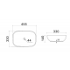 Раковина накладна Mixxus Premium DIVERSE-0116 GRAY 455x330x135mm (MP6651) Раковина накладна Mixxus Premium DIVERSE-0116 GRAY 455x330x135mm (MP6651)
