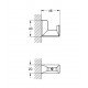 Крючок для халата Grohe Selection Cube (40782000) Крючок для халата Grohe Selection Cube (40782000)
