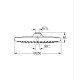 Верхний душ Grohe Tempesta 250 из WaterSaving (26666000)