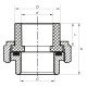 Сгон-американка ВР 20x1/2F PPR Koer K0129.PRO (KP0164) Сгон-американка ВР 20x1/2F PPR Koer K0129.PRO (KP0164)