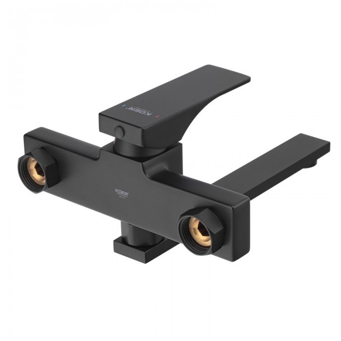 Смеситель для кухни настенный Koer KB-73010-05 (Цвет черный) (KR3491) Смеситель для кухни настенный Koer KB-73010-05 (Цвет черный) (KR3491)