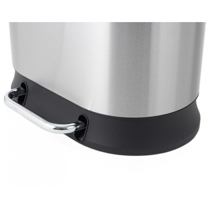 Відро для сміття з плавним закриттям овальне Mixxus Premium Strong-TC0120 SS Color 20л колір нержавій Відро для сміття з плавним закриттям овальне Mixxus Premium Strong-TC0120 SS Color 20л колір нержавій