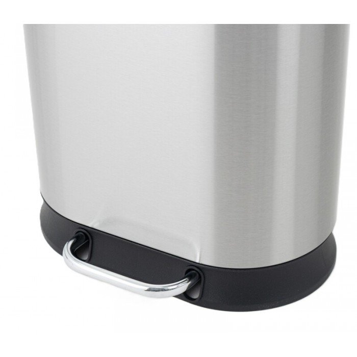 Відро для сміття з плавним закриттям овальне Mixxus Premium Strong-TC0120 SS Color 20л колір нержавій Відро для сміття з плавним закриттям овальне Mixxus Premium Strong-TC0120 SS Color 20л колір нержавій