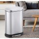 Відро для сміття з плавним закриттям овальне Mixxus Premium Strong-TC0120 SS Color 20л колір нержавій Відро для сміття з плавним закриттям овальне Mixxus Premium Strong-TC0120 SS Color 20л колір нержавій