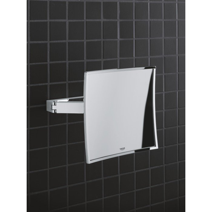 Косметическое зеркало Grohe Selection Cube (40808000) Косметическое зеркало Grohe Selection Cube (40808000)