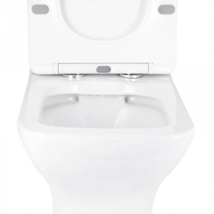 Чаша унітазу-компакту Mixxus Style-0403-R Bowl 620х360х800 Rimless без сидіння (MI8358)