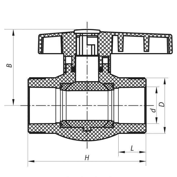 Кран кульовий PPR КШ для хол. води 20 (Koer K0082.PRO) (KP0099) Кран кульовий PPR КШ для хол. води 20 (Koer K0082.PRO) (KP0099)