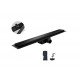 Душовий трап із нержавіючої сталі Koer FD08-70x600-GLASS Black 70x600мм зі склян. панеллю (KR5140) Душовий трап із нержавіючої сталі Koer FD08-70x600-GLASS Black 70x600мм зі склян. панеллю (KR5140)