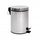 Мусорное ведро круглое Zerix Solo-TC0105 SS Color 5 л цвет нержавейка (ZX5897)
