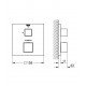 Термостат скрытого монтажа для 1 потребителя Grohe Grohtherm Cube (24153000)
