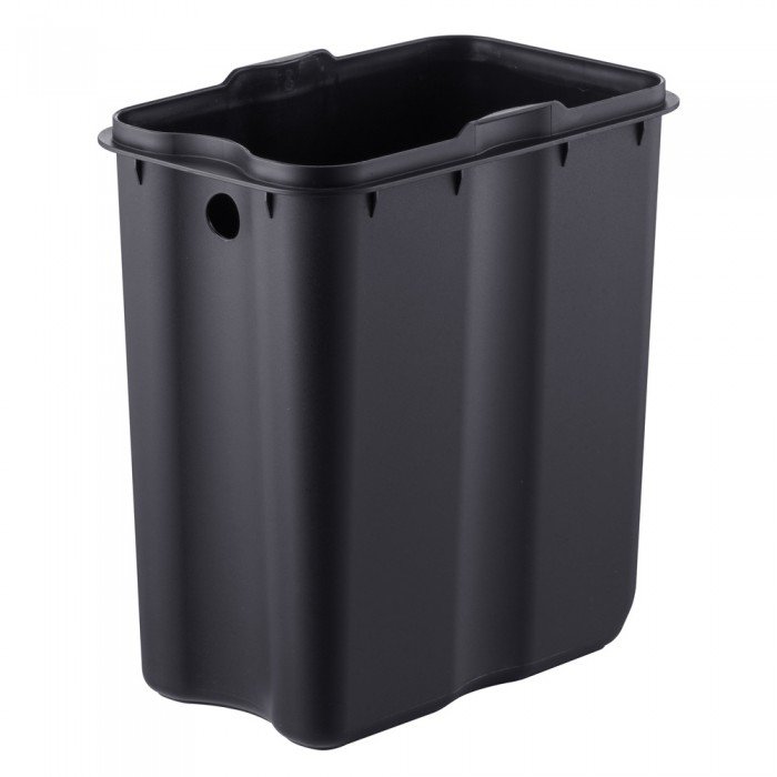 Мусорное ведро с плавным закрытием прямоугольное Mixxus Premium Quadro-TC0105 Black 5 л цвет черный Мусорное ведро с плавным закрытием прямоугольное Mixxus Premium Quadro-TC0105 Black 5 л цвет черный