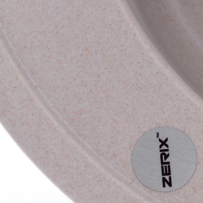 Мойка кухонная Zerix ZS-510R-06 Бежевая (ZX4533)