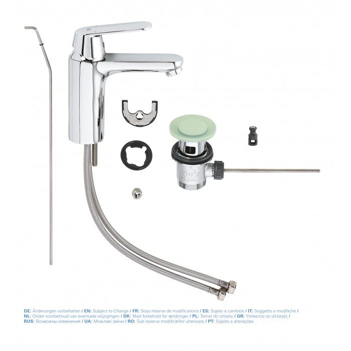 Смеситель для раковины M-размера Grohe Eurosmart Cosmopolitan (23325000) Смеситель для раковины M-размера Grohe Eurosmart Cosmopolitan (23325000)