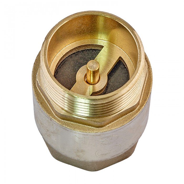 Клапан зворотний ГШ Waterpro WP301-32FM - 1 1/4" (латунь) (WP3327) Клапан зворотний ГШ Waterpro WP301-32FM - 1 1/4" (латунь) (WP3327)