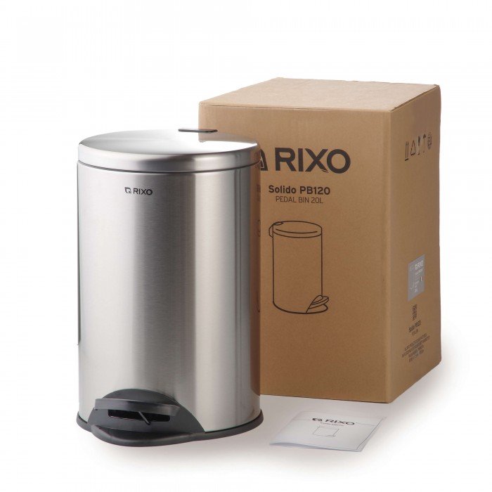 Відро для сміття з педаллю Rixo Solido (PB120S)