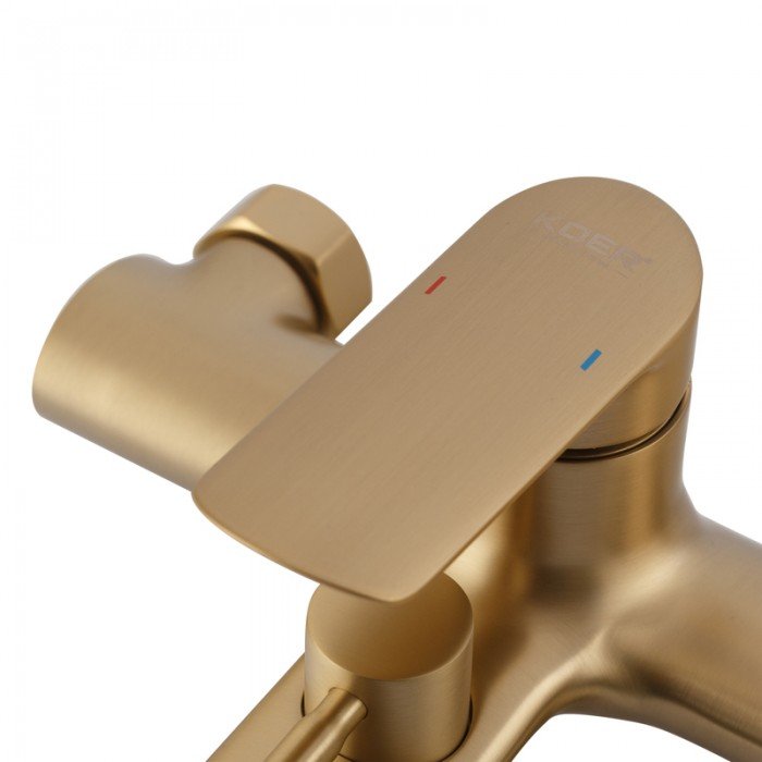 Змішувач для ванни з коротким виливом Koer KB-40028-12 (KR5307) Змішувач для ванни з коротким виливом Koer KB-40028-12 (KR5307)
