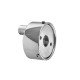 Чашка декоративна Mixxus TCC-01 CHROME (кругла) для маскування кабелю (колір хром) (MI6637)