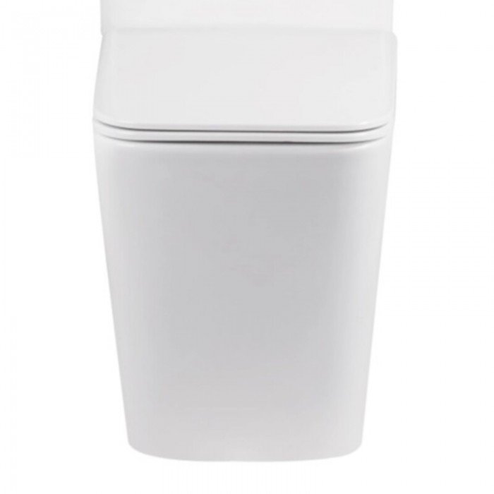 Чаша унітазу-компакту Mixxus Premium Quadro-0402-R Bowl 675х390х855 Rimless без сидіння (MI8340)