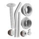 Комплект для радиатора 3/4" (с креплениями) Bitherm SET-04 (BT0555)
