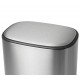 Відро для сміття з плавним закриттям овальне Mixxus Premium Diverse-TC0112 SS Color 12л колір нержавіюче