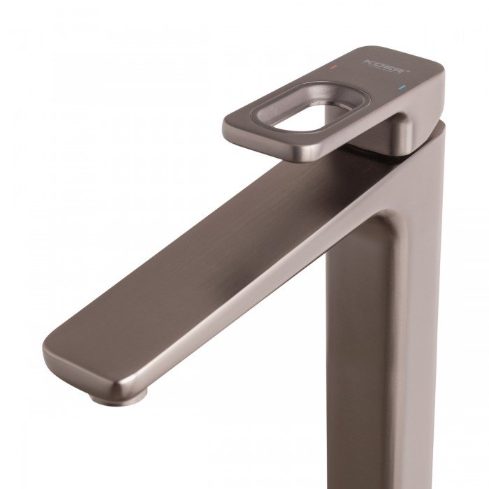 Змішувач для умивальника високий Koer KB-11031-07 (KR5435) Змішувач для умивальника високий Koer KB-11031-07 (KR5435)
