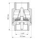 Клапан обратный 1-1/4" (Koer KR.171) (KR0130) Клапан обратный 1-1/4" (Koer KR.171) (KR0130)