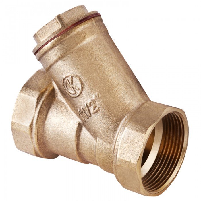 Фільтр грубої очистки 1 1/2" латунь з вушком СК (WP0122)