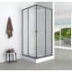 Душевая кабина с низким поддоном Mixxus CUBIC SCT01-90x90x195-TR GRAPHITE прозрачное стекло 4мм (MI Душевая кабина с низким поддоном Mixxus CUBIC SCT01-90x90x195-TR GRAPHITE прозрачное стекло 4мм (MI