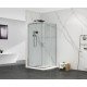 Душова кабіна без піддону Mixxus Premium DIVERSE SC02-90x90x195-TR Chrome прозоре скло 5мм (M Душова кабіна без піддону Mixxus Premium DIVERSE SC02-90x90x195-TR Chrome прозоре скло 5мм (M