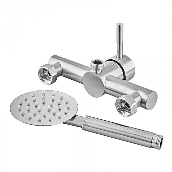 Змішувач для душової кабіни Armata SUS-003 з нерж. сталі  (CH6473)