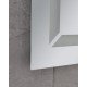 Зеркало Mixxus LIGHT MR01-80x60 с Led Touch, Anti-fog, димером, регулятором яркости, часами (MI5998