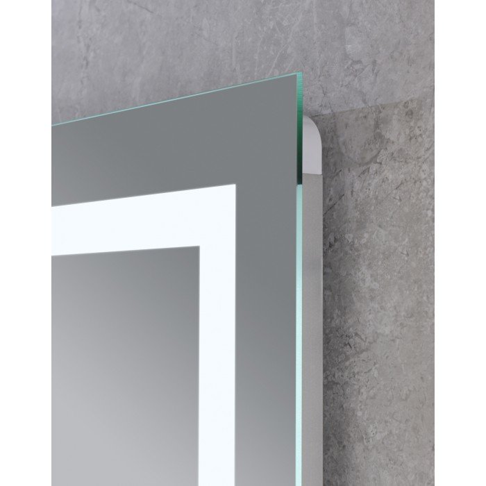 Зеркало Mixxus HARD MR07-50x80 с Led Touch, Anti-fog, димером, регулятором яркости (MX9992)