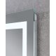 Зеркало Mixxus HARD MR07-50x80 с Led Touch, Anti-fog, димером, регулятором яркости (MX9992)