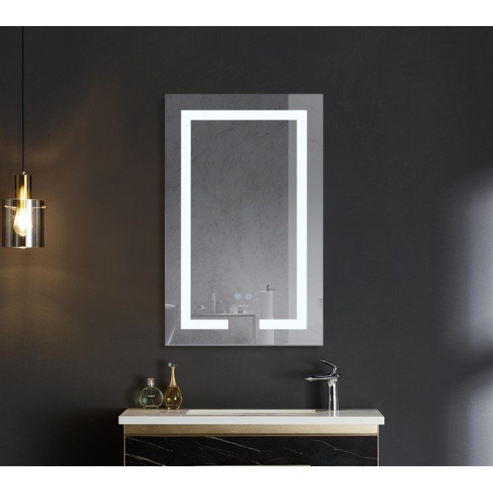 Зеркало Mixxus HARD MR07-50x80 с Led Touch, Anti-fog, димером, регулятором яркости (MX9992)