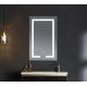 Зеркало Mixxus HARD MR07-50x80 с Led Touch, Anti-fog, димером, регулятором яркости (MX9992)