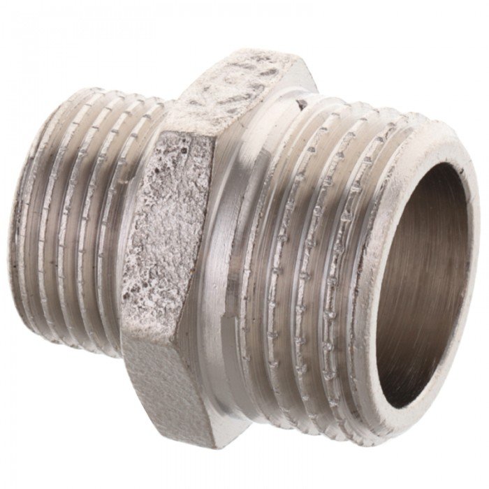 Ниппель редукционный 3/8"x1/2'' Koer KF.N0406 (KF0037) Ниппель редукционный 3/8"x1/2'' Koer KF.N0406 (KF0037)