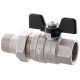 Кран с американкой Roho R105-050B - 1/2" прямой (RO0110) Кран с американкой Roho R105-050B - 1/2" прямой (RO0110)
