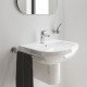 Однорычажный смеситель для раковины S-Size Grohe Eurosmart New с нажимным донным клапаном (23922003 Однорычажный смеситель для раковины S-Size Grohe Eurosmart New с нажимным донным клапаном (23922003