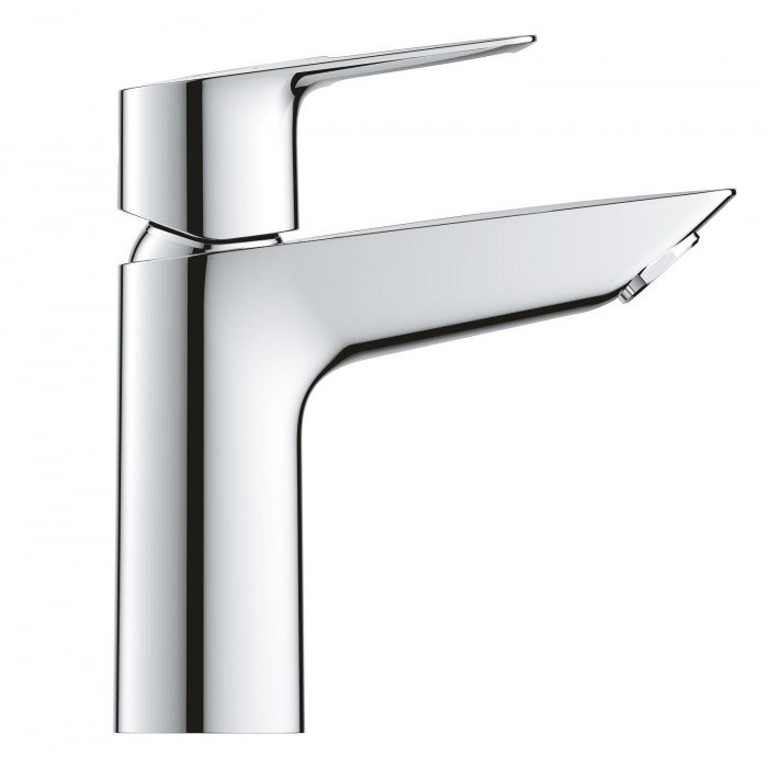 Одноважільний змішувач для раковини M-Size Grohe BauLoop New з нажимним донним клапаном (23886001) Одноважільний змішувач для раковини M-Size Grohe BauLoop New з нажимним донним клапаном (23886001)