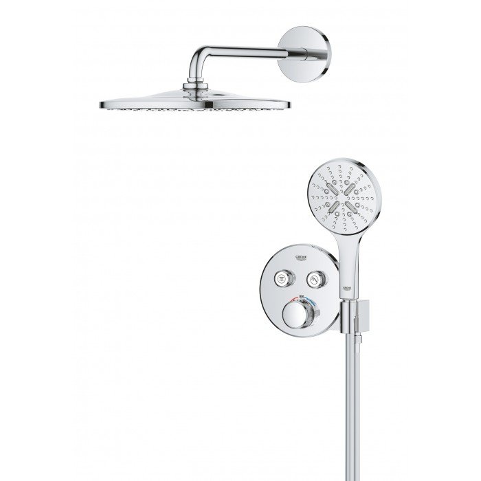 Скрытая душевая система с Rainshower Mono 310 Grohe Grohtherm SmartControl (34866000)