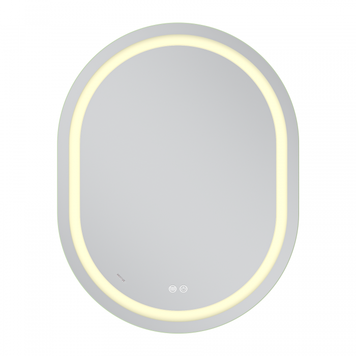 Зеркало Mixxus Premium ELLIPSE MV05-90x70-Reverse с Led Touch, Anti-fog, димером (3-6,5kK) (MP6644)