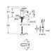 Смеситель для раковины с гигиеническим душем Grohe Eurosmart New (23124003) Смеситель для раковины с гигиеническим душем Grohe Eurosmart New (23124003)