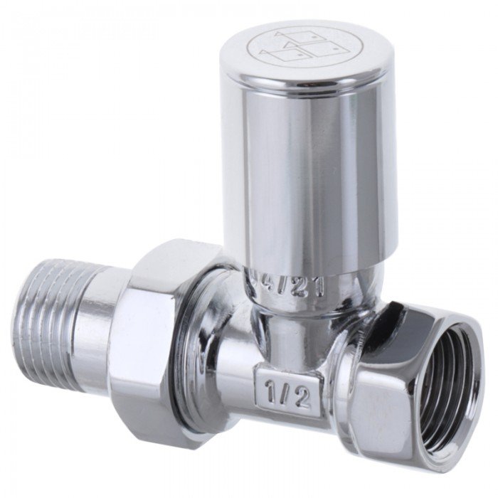 Кран для рушникосушки прямий Koer KR.532 - 1/2" (Ціна за 1 шт.) (KR3074) Кран для рушникосушки прямий Koer KR.532 - 1/2" (Ціна за 1 шт.) (KR3074)