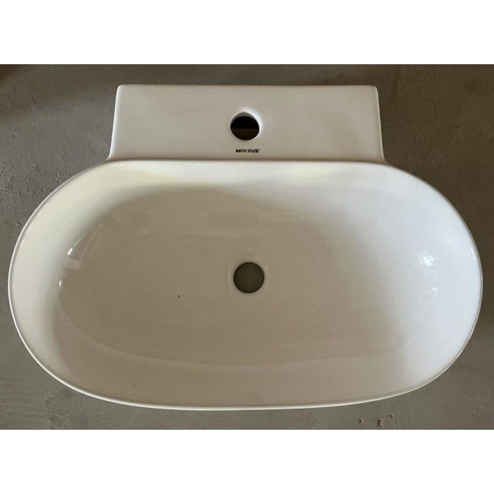 Раковина підвісна MIXXUS PREMIUM DIVERSE-0201 560х390х125mm з отвором під змішувач (MP6510) Раковина підвісна MIXXUS PREMIUM DIVERSE-0201 560х390х125mm з отвором під змішувач (MP6510)
