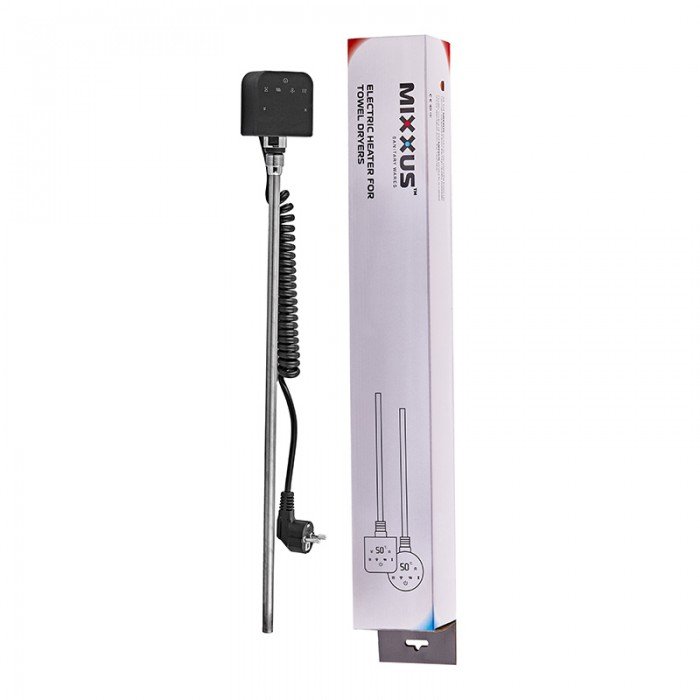 ТЕН електричний Mixxus TEH-0209 BLACK для сушарок рушників 900W (колір чорний) (MI6633)