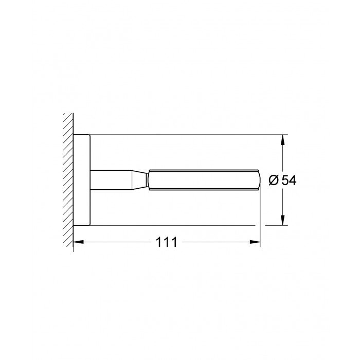Тримач для аксесуарів Grohe Bau Cosmopolitan Neutral (40585001)