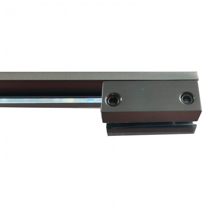Душевая перегородка Koer SR SP02-100x200-TR-07 Walk-In прозрачное стекло Easy Clean 8мм, графит (KR Душевая перегородка Koer SR SP02-100x200-TR-07 Walk-In прозрачное стекло Easy Clean 8мм, графит (KR