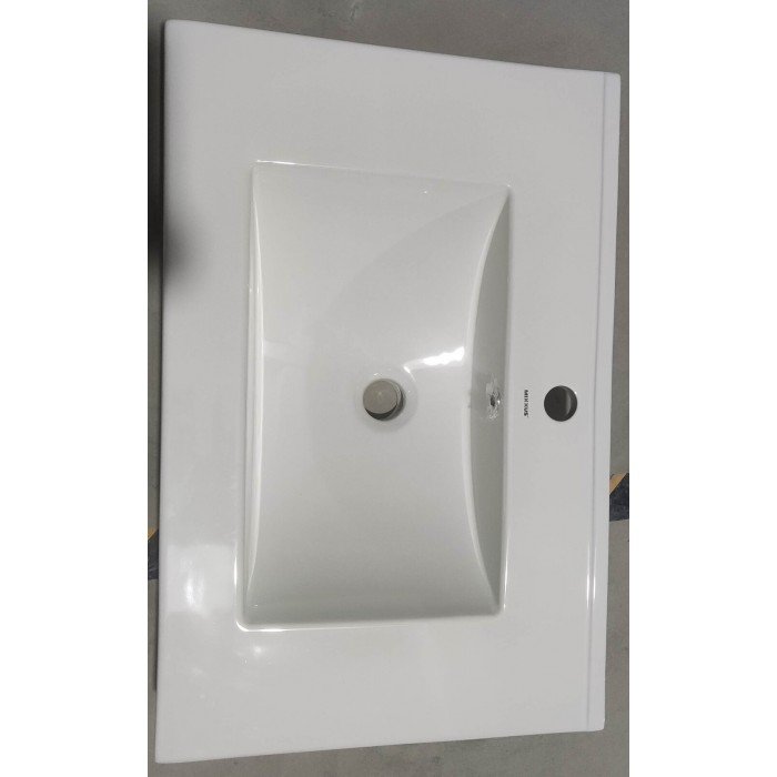 Раковина меблева Mixxus Premium CUBIC-1502 710х460х170mm з отвором під змішувач та переливом (MP6496)