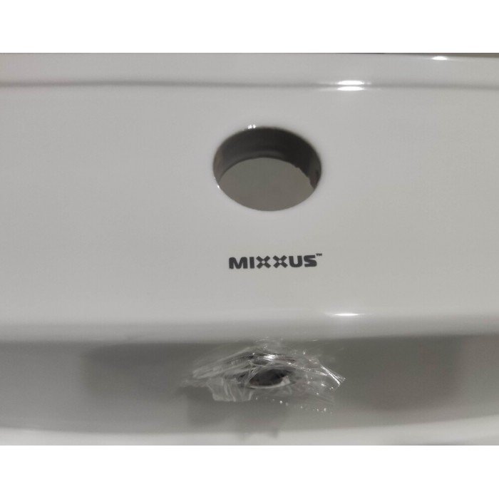 Раковина меблева Mixxus Premium CUBIC-1502 710х460х170mm з отвором під змішувач та переливом (MP6496)