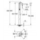 Напольный смеситель для ванны Grohe Eurocube (23672001) Напольный смеситель для ванны Grohe Eurocube (23672001)